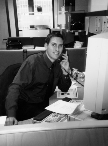 Richard Wallington at work